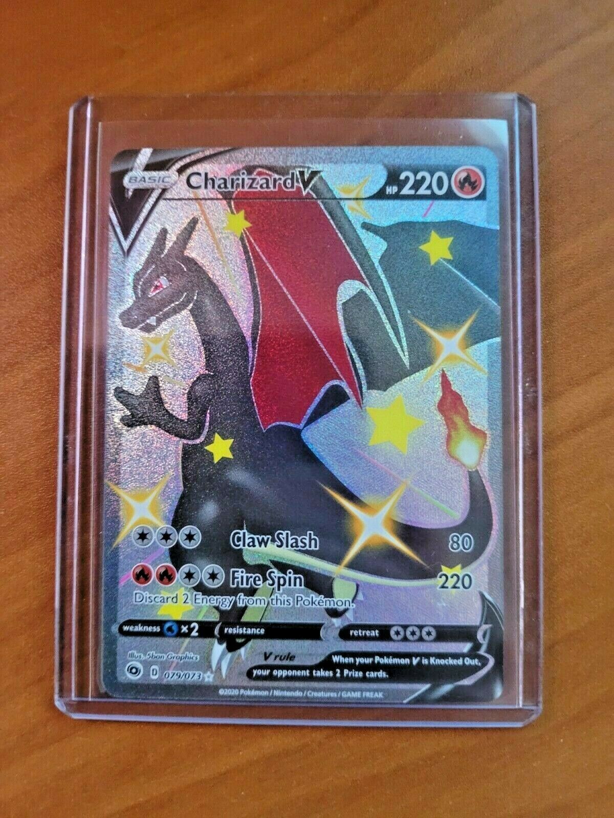 Shiny Charizard V PSA 10 Champions Path 079073 Pokemon Card Possible PSA 10