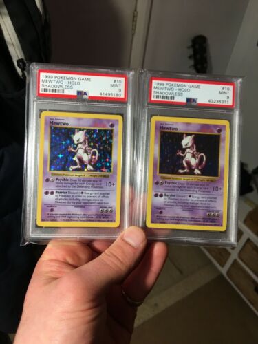 Pokemon PSA 9 Shadowless Mewtwo