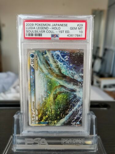 Pokemon Lugia Legend Card Japanese PSA 10 SoulSilver 1st ED 029070 Gem Mint