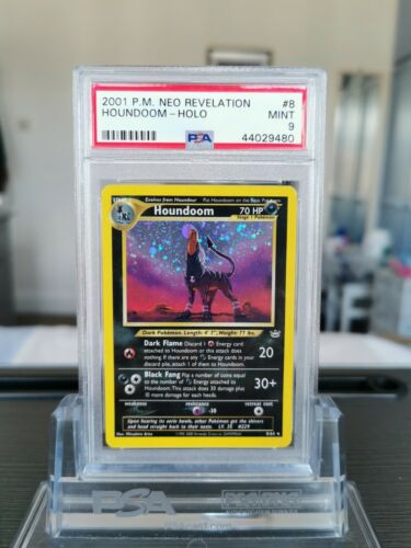 PSA 9 Houndoom Holo 864  Neo Revelation Pokemon Card  Mint