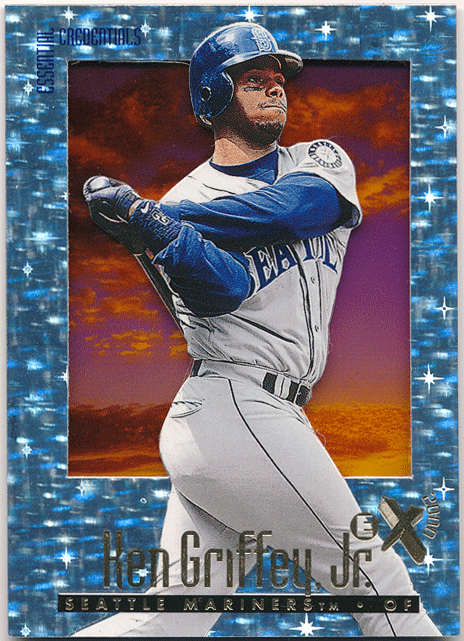 Ken Griffey Jr 1997 EX 2000 Essential Credentials 4199