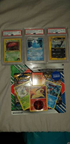 POKEMON PSA 10 8 7 ALL 1ST EDITION    OUT OF PRINT SEALED BLISTER