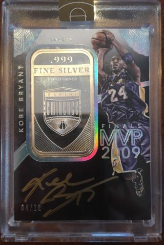 201415 Eminence Finals MVP Signatures KOBE BRYANT Ounce 999 SILVER Auto 0410