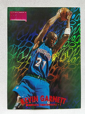 199798 SKYBOX PREMIUM STAR RUBIES KEVIN GARNETT 1750 RUBY RARE SP LEGEND KG