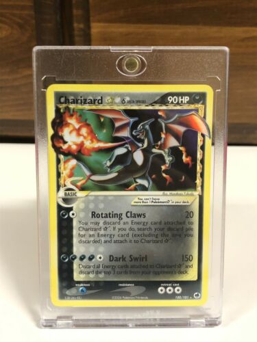 Pokemon Dragon Frontiers Dark Charizard Shiny Gold Star 100101 PSA Holo