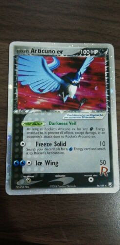 PSA 10 Rockets Articuno EX Team Rocket Returns Pokemon Holo Shiny 96109 