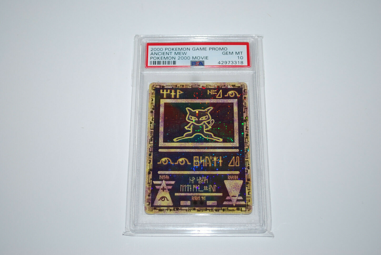 Gem Mint PSA 10 Ancient Mew Pokemon Movie Promo 2000