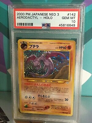 POP 74 PSA 10 Aerodactyl Neo 3 Holo Rare Revelation 2000 GEM MT Pokemon Card