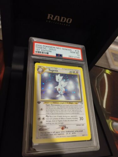 Pokemon Togetic 1ST EDITION Neo Genesis PSA 10 