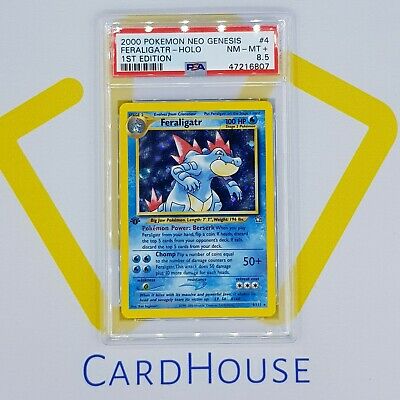 PSA 85 MINT Feraligatr Neo Genesis 1st Edition Pokemon Holo 2000 WOTC ZYX