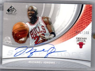 200506 SPGU Significance Michael Jordan Autographed Card 73100