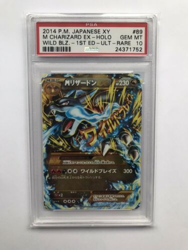 Pokemon Japanese 2014 XY 1st Edition Ultra Rare Mega Charizard PSA Gem Mint 10