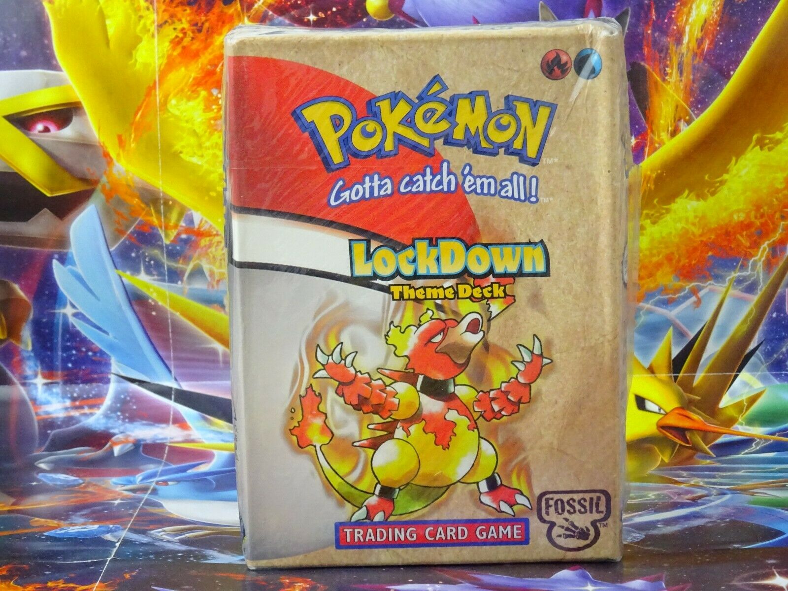 Pokmon Fossil LockDown Theme Deck SEALED PSA OVP Pokemon Base Themendeck