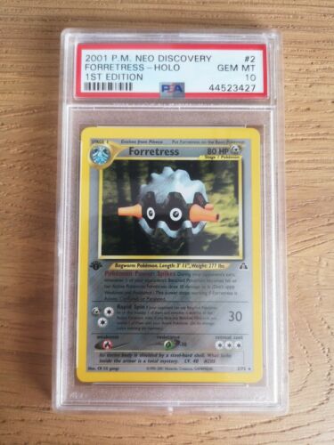 Forretress 1st Edition Neo Discovery PSA 10 Holo 275 Pokemon