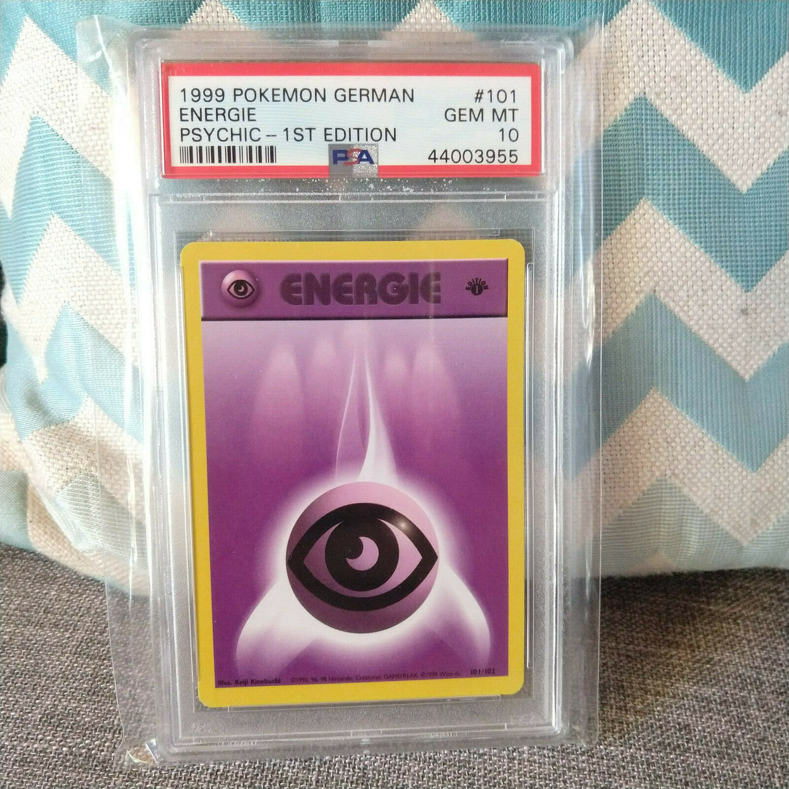 Pokemon Energie Energy Edition 1 Psycho Psychic PSA 10 GEM MINT