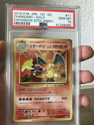 Pokemon Charizard Psa 10 1 Edition Japanese Low Pop Strong 10 Expansion
