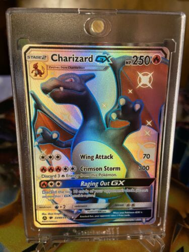 Shiny Charizard GX  MINT  Hidden Fates SV49SV94 Pokemon Card PSA 10