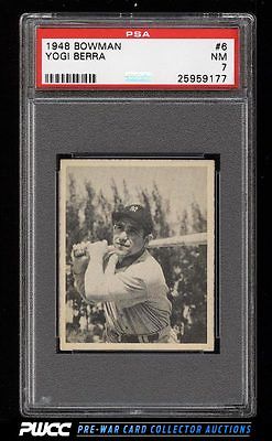 1948 Bowman Yogi Berra SP ROOKIE RC 6 PSA 7 NRMT PWCC