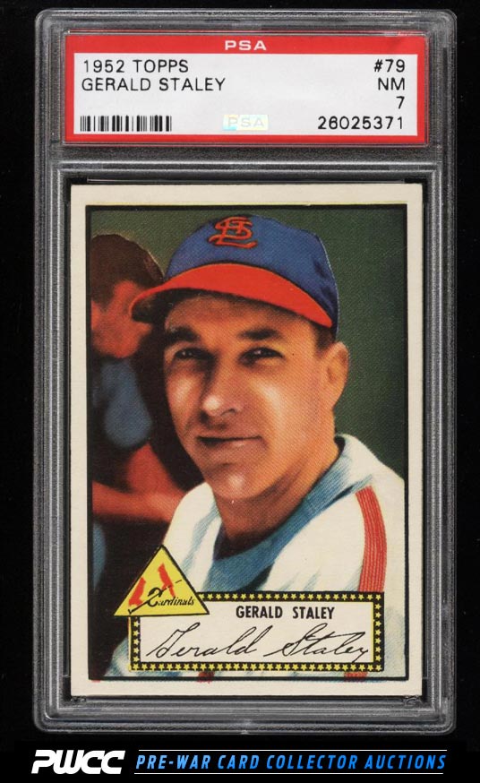 1952 Topps Gerald Staley 79 PSA 7 NRMT PWCC