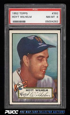 1952 Topps Hoyt Wilhelm ROOKIE RC 392 PSA 8 NMMT PWCC