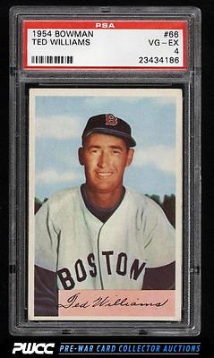 1954 Bowman Ted Williams 66 PSA 4 VGEX PWCC