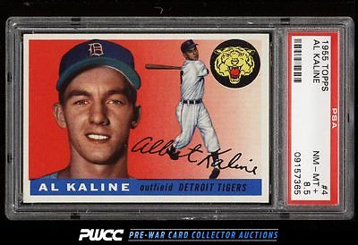 1955 Topps Al Kaline 4 PSA 85 NMMT PWCC