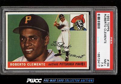 1955 Topps Roberto Clemente ROOKIE RC 164 PSA 75 NRMT PWCC