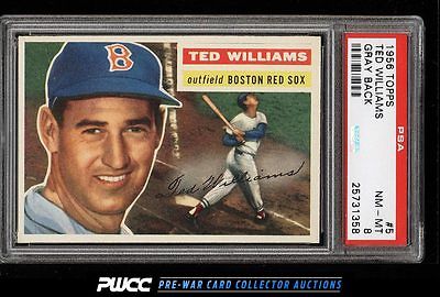 1956 Topps Ted Williams 5 PSA 8 NMMT PWCC