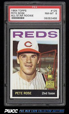 1964 Topps Pete Rose 125 PSA 8 NMMT PWCC