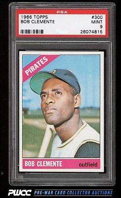 1966 Topps Roberto Clemente 300 PSA 9 MINT PWCC