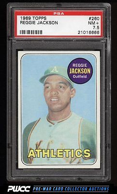 1969 Topps Reggie Jackson ROOKIE RC 260 PSA 75 NRMT PWCC