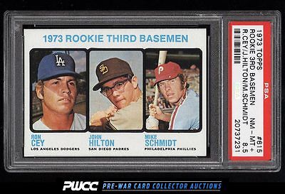 1973 Topps Mike Schmidt ROOKIE RC 615 PSA 85 NMMT PWCC