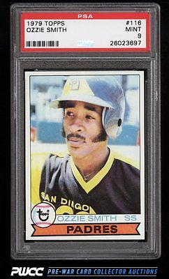 1979 Topps Ozzie Smith ROOKIE RC 116 PSA 9 MINT PWCC