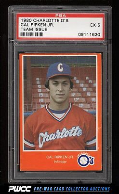 1980 Charlotte Os Team Orange Border Cal Ripken Jr ROOKIE RC PSA 5 EX PWCC