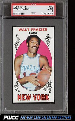 1969 Topps Basketball Walt Frazier ROOKIE RC 98 PSA 9 MINT PWCC