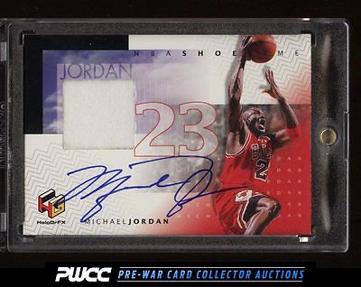 1998 Upper Deck HoloGrFX Basketball Michael Jordan AUTO PATCH MJS PWCC