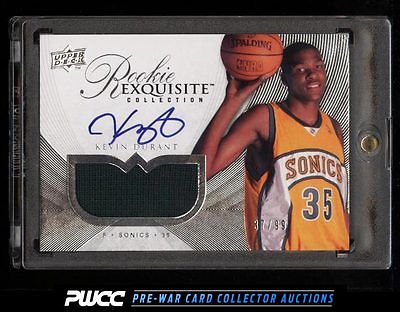 2007 Exquisite Collection Kevin Durant ROOKIE RC AUTO PATCH 99 94 PWCC