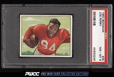 1950 Bowman Football Joe Perry ROOKIE RC 35 PSA 8 NMMT PWCC