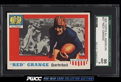 1955 Topps AllAmerican Red Grange 27 SGC 996 MINT PWCC