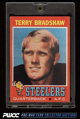 1971 Topps Football Terry Bradshaw ROOKIE RC 156 EX PWCC