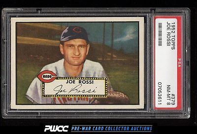 1952 Topps SETBREAK Joe Rossi 379 PSA 8 NMMT PWCC