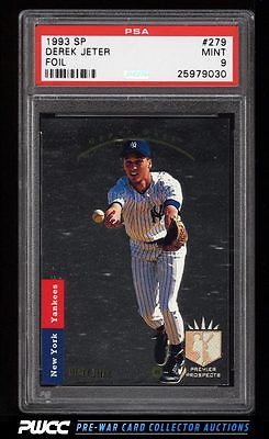 1993 SP Foil Derek Jeter ROOKIE RC 279 PSA 9 MINT PWCC