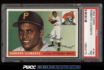 1955 Topps Roberto Clemente ROOKIE RC 164 PSA 7 NRMT PWCC