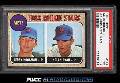 1968 Topps Nolan Ryan ROOKIE RC 177 PSA 7 NRMT PWCC