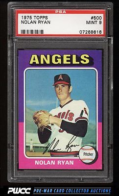 1975 Topps Nolan Ryan 500 PSA 9 MINT PWCC