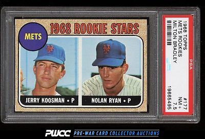 1968 Topps Milton Bradley Nolan Ryan ROOKIE RC 177 PSA 75 NRMT PWCC