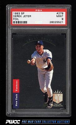 1993 SP Foil Derek Jeter ROOKIE RC 279 PSA 9 MINT PWCC