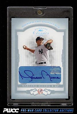 2004 Donruss Classics Significant Signatures Mariano Rivera AUTO 11 10 PWCC