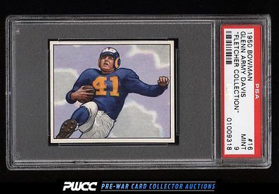 1950 Bowman Football Glenn Army Davis ROOKIE RC 16 PSA 9 MINT PWCC