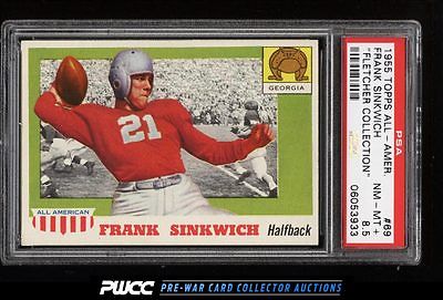 1955 Topps AllAmerican Frank Sinkwich 69 PSA 85 NMMT PWCC